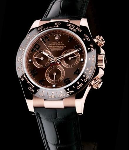 Rolex Watch Oyster Perpetual Cosmograph Daytona 116515LN Everose Gold - Ivory coloured Dial - Black Cerachrom Bezel